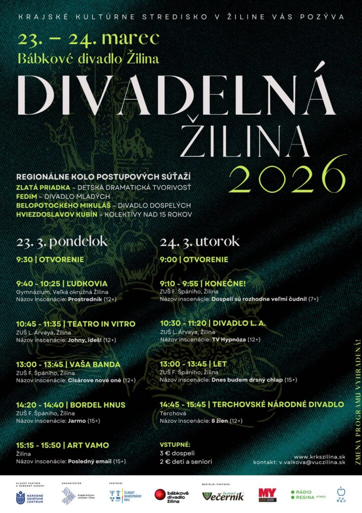 Divadelná Žilina 2026