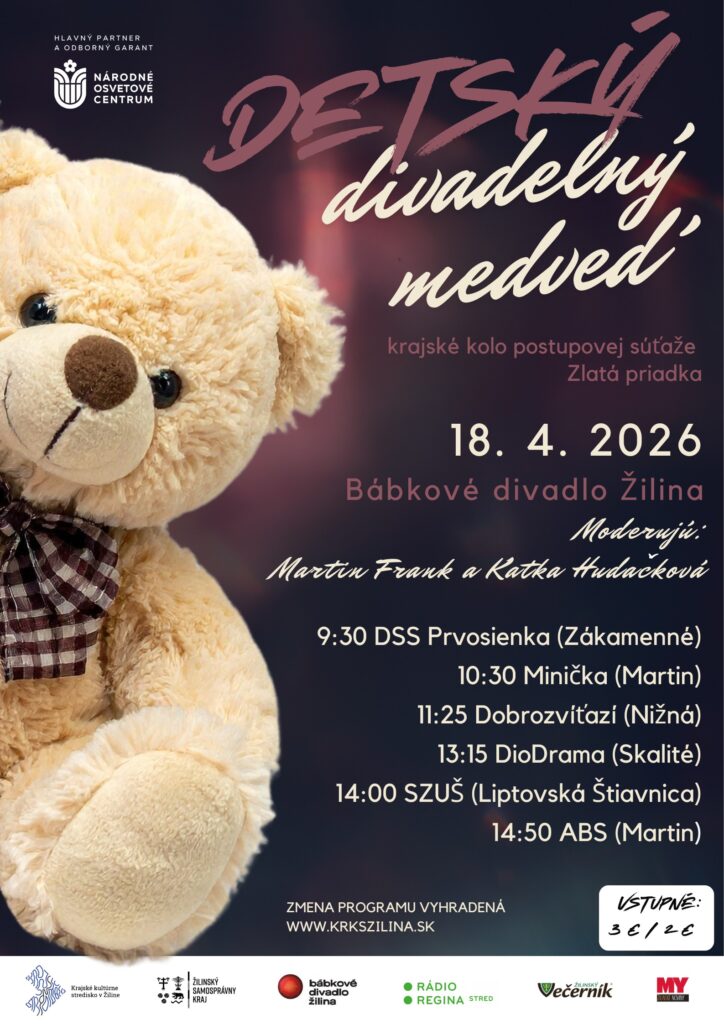 Detský divadelný medveď 2026