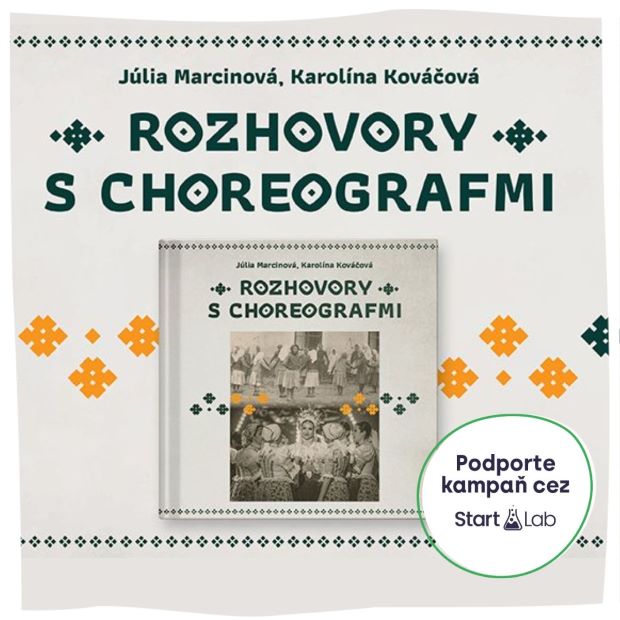 Kniha Rozhovory s choreografmi | StarLab