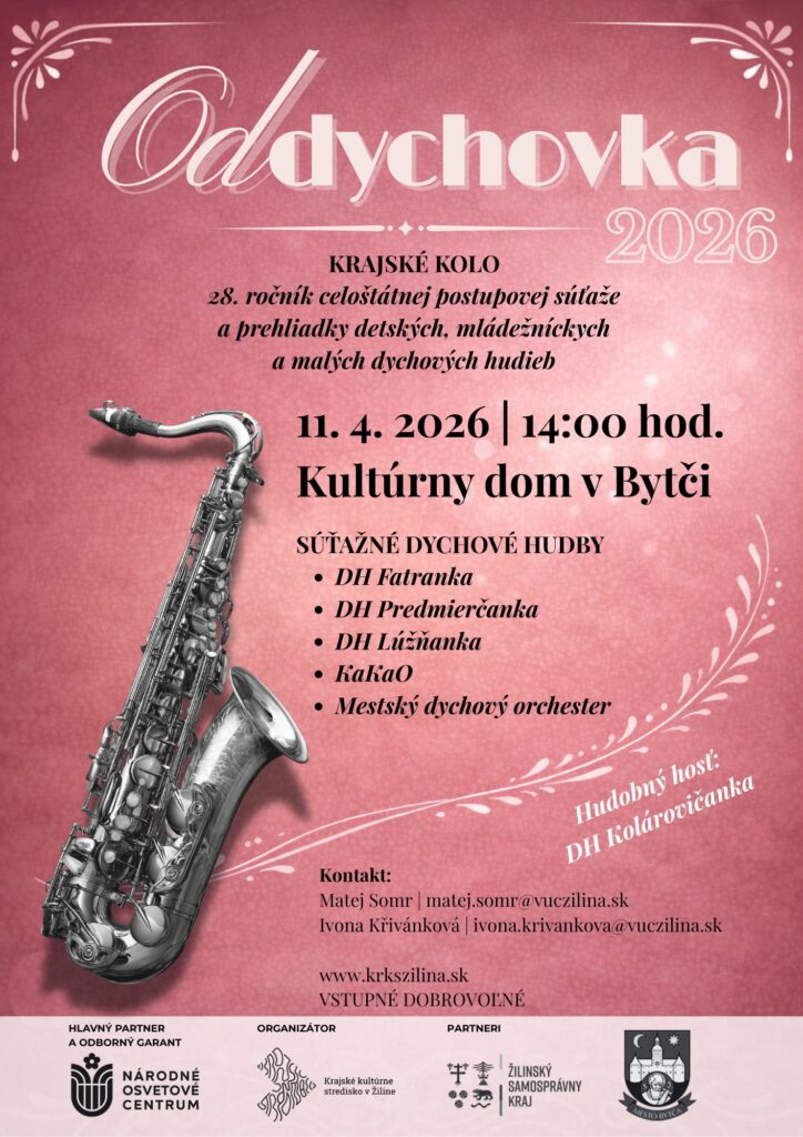 Oddychovka 2026 | krajské kolo