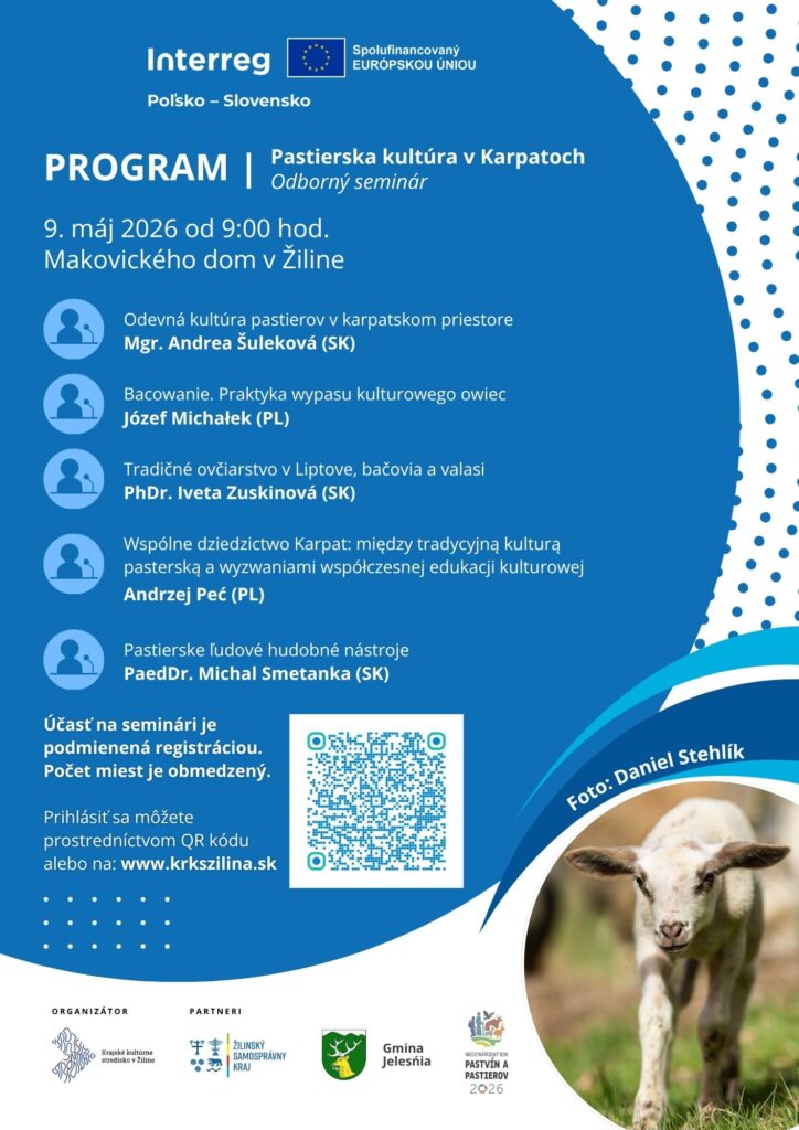 Pastierska kultúra v Karpatoch | odborný seminár