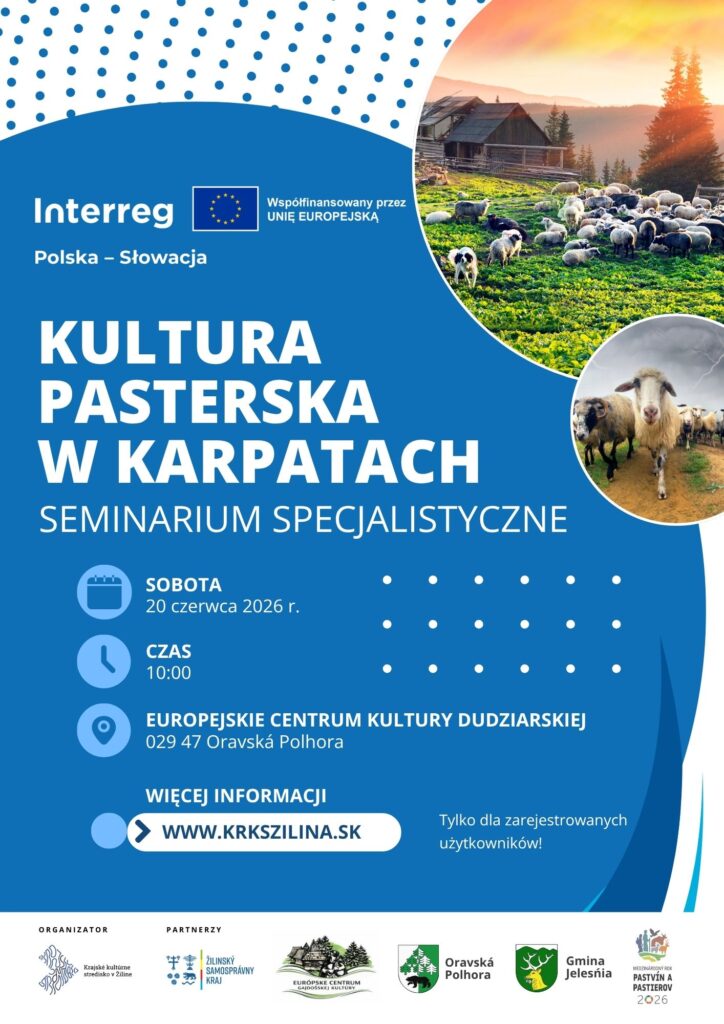 Pastierska kultúra v Karpatoch | odborný seminár