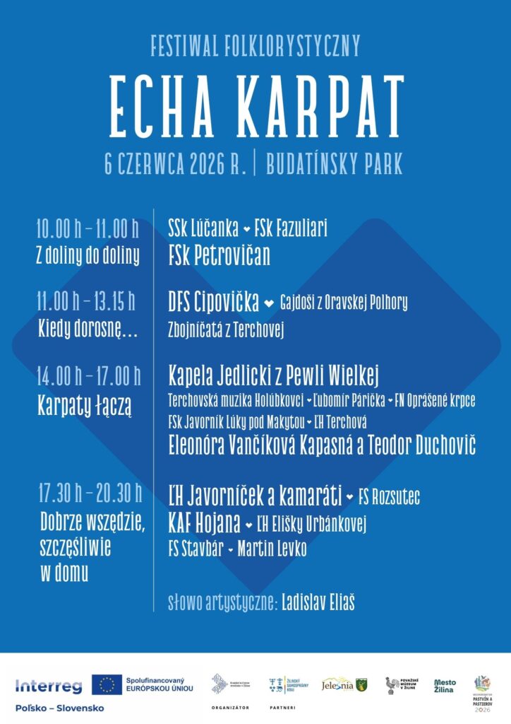 Folklórny festival Ozveny Karpát - program