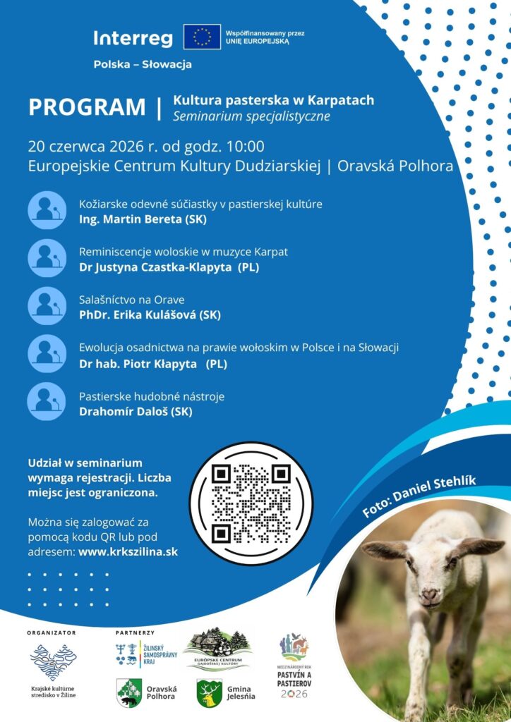 Pastierska kultúra v Karpatoch | odborný seminár